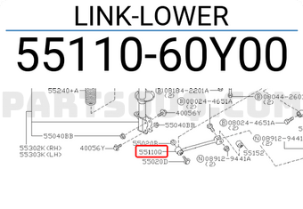 Nissan 5511060Y00 LINK-LOWER