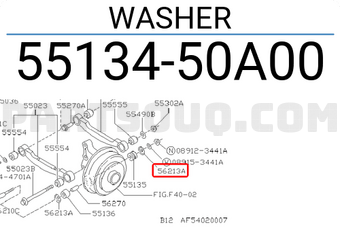 Nissan 5513450A00 WASHER