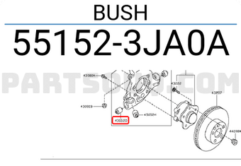 Nissan 551523JA0A BUSH