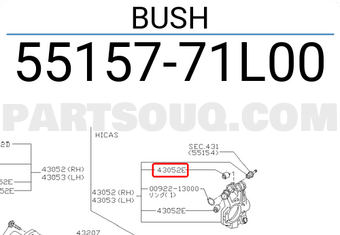 Nissan 5515771L00 BUSH