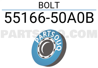 Nissan 5516650A0B BOLT
