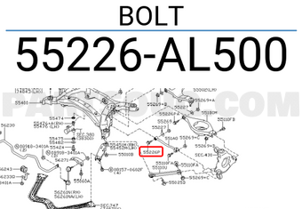Nissan 55226AL500 BOLT