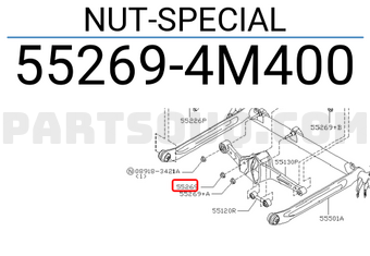 Nissan 552694M400 NUT-SPECIAL