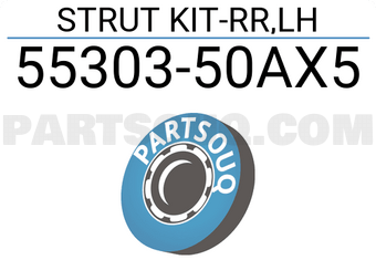 Nissan 5530350AX5 STRUT KIT-RR,LH