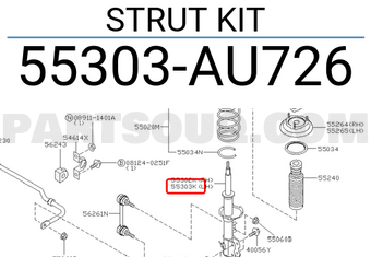 Nissan 55303AU726 STRUT KIT
