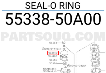 Nissan 5533850A00 SEAL-O RING