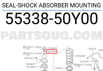 Nissan 5533850Y00 SEAL-SHOCK ABSORBER MOUNTING