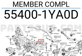 Nissan 554001YA0D MEMBER COMPL