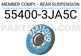 Nissan 554003JA5C MEMBER COMPL - REAR SUSPENSION