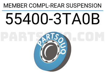 Nissan 554003TA0B MEMBER COMPL-REAR SUSPENSION