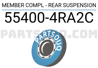 Nissan 554004RA2C MEMBER COMPL - REAR SUSPENSION
