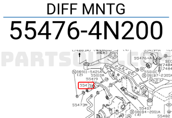 Nissan 554764N200 DIFF MNTG