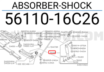Nissan 5611016C26 ABSORBER-SHOCK