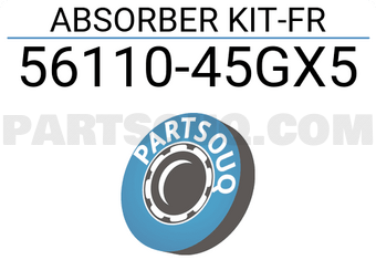 Nissan 5611045GX5 ABSORBER KIT-FR