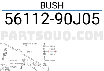 Nissan 5611290J05 BUSH