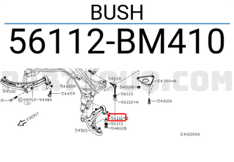 Nissan 56112BM410 BUSH