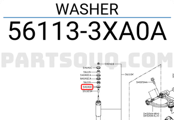 Nissan 561133XA0A WASHER