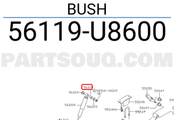 Nissan 56119U8600 BUSH