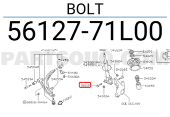 Nissan 5612771L00 BOLT