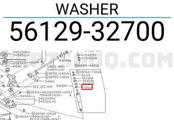 Nissan 5612932700 WASHER