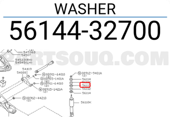 Nissan 5614432700 WASHER
