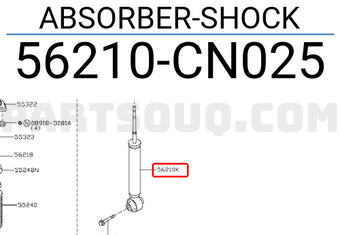 Nissan 56210CN025 ABSORBER-SHOCK