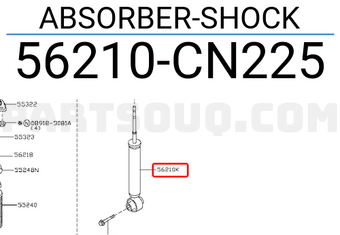 Nissan 56210CN225 ABSORBER-SHOCK