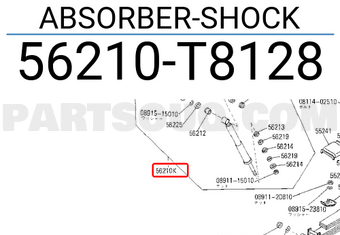 Nissan 56210T8128 ABSORBER-SHOCK