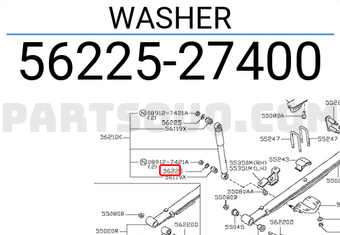 Nissan 5622527400 WASHER