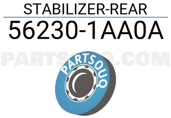 Nissan 562301AA0A STABILIZER-REAR