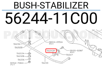 Nissan 5624411C00 BUSH-STABILIZER
