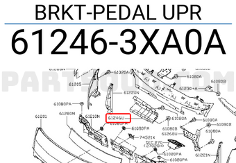 Nissan 612463XA0A BRKT-PEDAL UPR