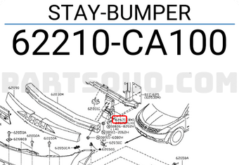 Nissan 62210CA100 STAY-BUMPER