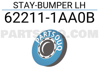 Nissan 622111AA0B STAY-BUMPER LH