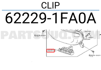 Nissan 622291FA0A CLIP