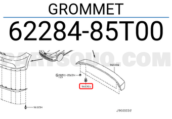 Nissan 6228485T00 GROMMET