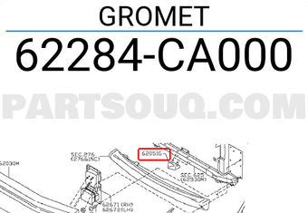 Nissan 62284CA000 GROMET