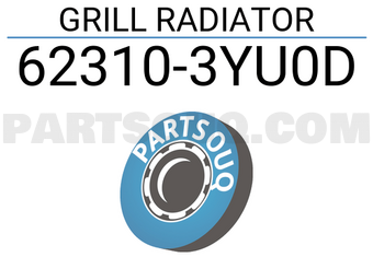 Nissan 623103YU0D GRILL RADIATOR