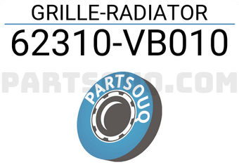 Nissan 62310VB010 GRILLE-RADIATOR