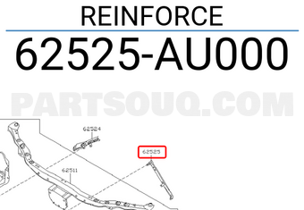 Nissan 62525AU000 REINFORCE
