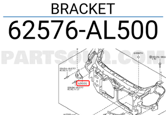 Nissan 62576AL500 BRACKET