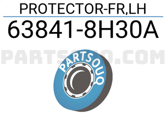 Nissan 638418H30A PROTECTOR-FR,LH