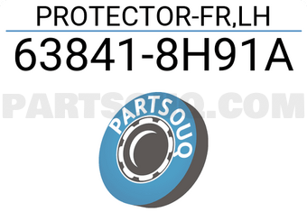 Nissan 638418H91A PROTECTOR-FR,LH