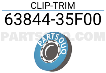 Nissan 6384435F00 CLIP-TRIM