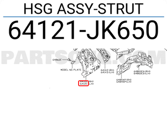 Nissan 64121JK650 HSG ASSY-STRUT