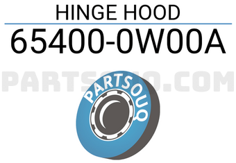 Nissan 654000W00A HINGE HOOD