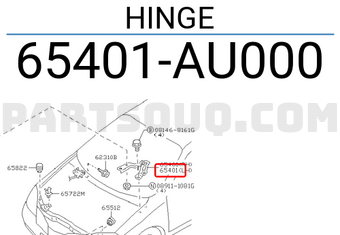 Nissan 65401AU000 HINGE