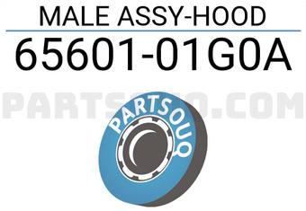 Nissan 6560101G0A MALE ASSY-HOOD