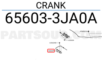 Nissan 656033JA0A CRANK
