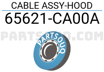 Nissan 65621CA00A CABLE ASSY-HOOD